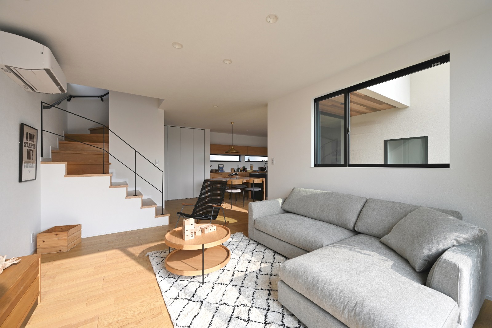 ビルトインガレージのある家